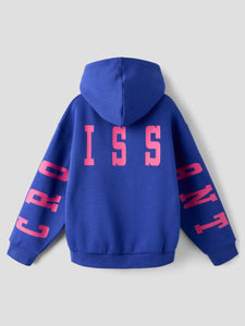 HOODIE "Croissant" Blue FEMALE