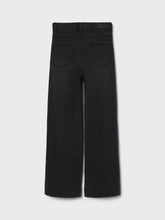 Laden Sie das Bild in den Galerie-Viewer, WIDE JEANS &quot;Black Denim&quot; FEMALE
