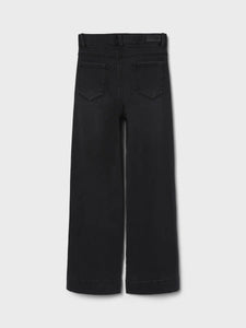 WIDE JEANS "Black Denim" FEMALE