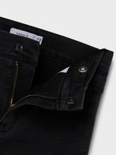 Laden Sie das Bild in den Galerie-Viewer, WIDE JEANS &quot;Black Denim&quot; FEMALE