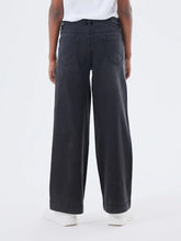 Laden Sie das Bild in den Galerie-Viewer, WIDE JEANS &quot;Black Denim&quot; FEMALE